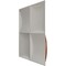 Ekena Millwork 19 5/8in. W x 19 5/8in. H Smith EnduraWall Decorative 3D Wall Panel Covers 2.67 Sq. Ft. WP20X20SMBCO - alternate 5
